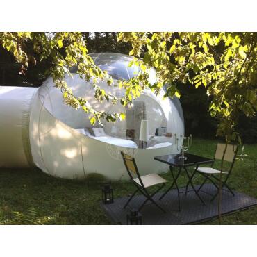 Bubble Tent Luft Zelt aufblasbar Garten Kugelzelt...