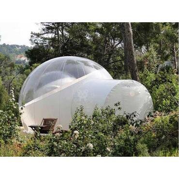Bubble Tent Luft Zelt aufblasbar Garten Kugelzelt...