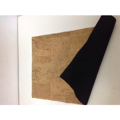 Cork fabric Cork leather Pear Nature 45 x 30cm 0,8mm...