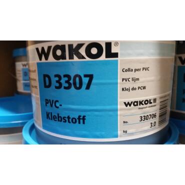 3kg Wakol D3307 adhesive (PVC, carpet)