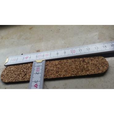 Cork strip to optimize fit 10 pieces hat hat band reduce cork inlay