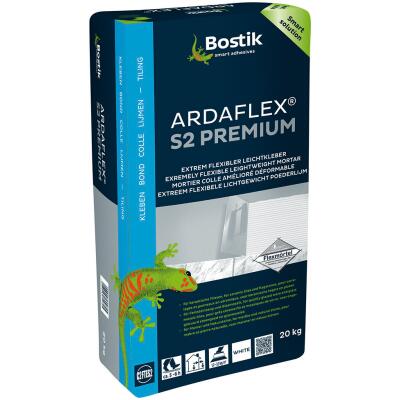  Bostik Ardaflex S2 Premium 20kg | mortier-colle pour carrelage à lit mince flexible UNIVERSAL