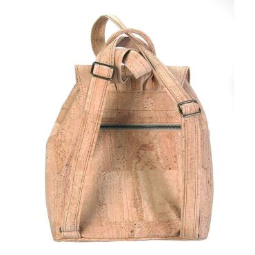  Backpack from vegan cork fabric "Amadora