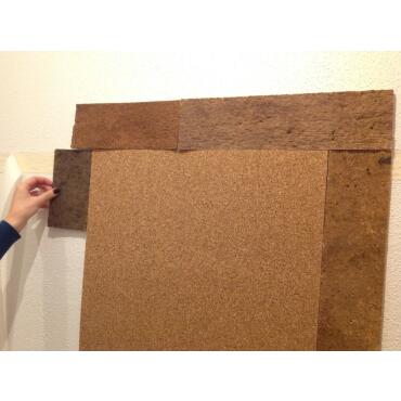 Cork plate 50 x 50 cm with 7mm thickness