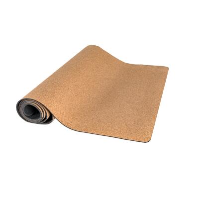 Premium Yogamatte aus Kork & Kautschuk 4,5mm 183 x 68cm