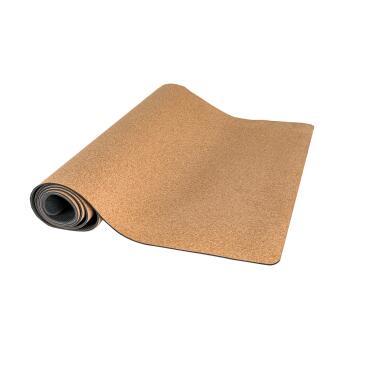  Yoga mat made of cork & rubber 3mm 183 x 61cm