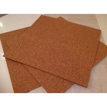 Cork board 50 x 50 cm with 7 mm thickness