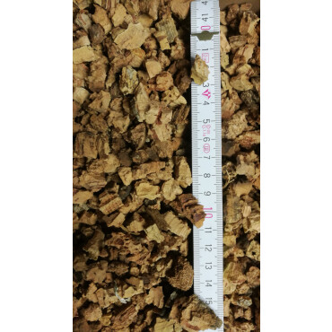 Granulé de liège 100 litres | granulométrie 2-14mm