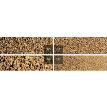 Granulé de liège 100 litres | granulométrie 2-14mm