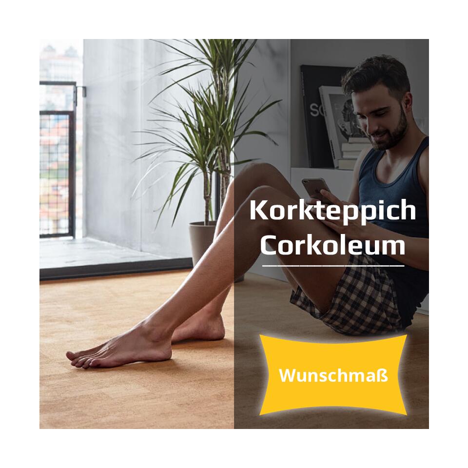 Cormo Schlingenteppich, 100% Wolle, anti-rutsch, Wunschmaß & Wunschform, 119, Mustermaterial