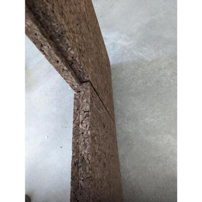 Sichtfassadenkork 60 mm – Palette (40 m² / 80 Platten / 16 Pakete)