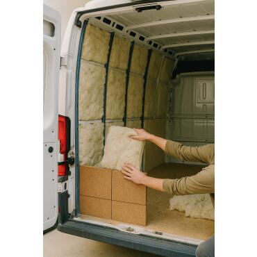 Einkomponenten Sprühkleber 500 ml – extra starker, DCM-freier Kontaktkleber für innen & außen, hoch ergiebig (bis 10 m²), ideal für Kork & Van-Ausbau