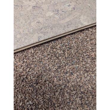 BLEILE Korkgranulat 3–8 mm + Bindemittel (100 L + 5 L) – atmungsaktiv, wasserdurchlässig | Set für bis zu 10 m² bei 1 cm