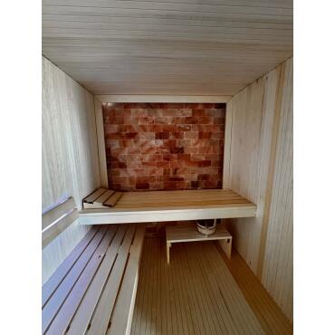 20x Himalaya salt salt brick, salt tile, wellness, Feng Shui, 20x10x2,5cm, sauna